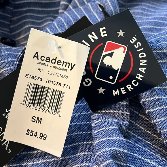 NWT!!  Antigua men’s Texas Rangers polo shirt, size small - Picture 6 of 12